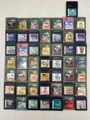 ゲームボーイカラーソフト50点　まとめ売り