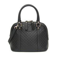 GUCCI | グッチ ハンドバッグ 449654 マイクログッチシマ ネイビー 