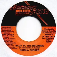 7” Nicola Tucker Back To The Beginning NONE Harmony House /00080