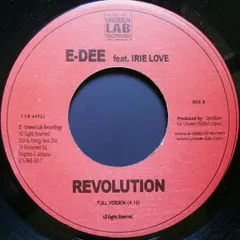 7” E-Dee feat Irie Love Revolution ULR44922 Unseen Lab Recording /00080