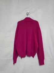 新品) ザラ ホットピンク ハイネック ニット キッズ 11-12歳 0330