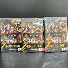【未開封3個セット】ワンピースカード　プレミアムカードコレクション　リーダーコレクション