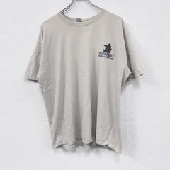 古着 used　GILDAN　ギルダン　半袖プリントTシャツ　ベージュ　XLサイズ