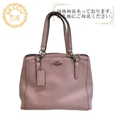 COACH コーチ F36642 2way ハンド レザー ショルダーバッグ ピンク レディース