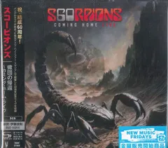 2discs CD スコーピオンズ 蠍団の帰還 カミング・ホーム・ライヴ (SHM-CD) UICY1631920 	VERTIGO 紙ジャケ 未開封 /00220