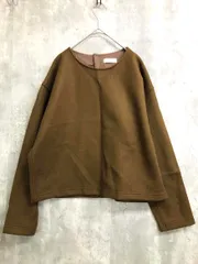BEAUTY & YOUTH ビューティ&ユース 1612-226-4716 ウール混 プルオーバー 茶 ◆■ レディース