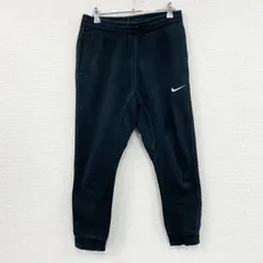 古着 used　NIKE　ナイキ　スウェットパンツ　ジョガーパンツ　スウッシュ　黒　ブラック　Mサイズ