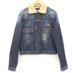 ディースクエアード Dsquared2 デニムジャケット コットン サイズ46 ブルーデニム メンズ 【yy】【中古】4000064801000873
