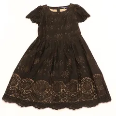 エムズグレイシー M'S GRACY レースワンピース 綿 ナイロン 麻 サイズ40 レディース 【yy】【中古】4000065800905349