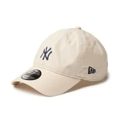 [即納]NEWERA ニューエラ 9TWENTY Typewriter コットンタイプライター ニューヨーク・ヤンキース ライトベージュ　CAP 調節可能 メンズ　プレゼント ギフト 贈り物
