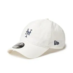 [即納]NEWERA ニューエラ 9TWENTY Typewriter コットンタイプライター ニューヨーク・メッツ オフホワイト　CAP 調節可能 メンズ　プレゼント ギフト 贈り物
