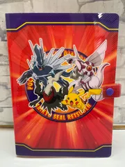 【N5-40】◇ ポケットモンスター　シールケース　ダイヤモンド& パール　ディアルガ　vs パルキア　最強シール烈伝