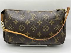 美品 ルイヴィトン モノグラム ポシェット アクセソワール キャンバス
