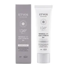 ETVOS エトヴォス ミネラルUVアクアセラム50+ クリアグロウ SPF50+ PA++++ 日焼け止め 化粧下地 紫外線 メイクアップ 保湿[ネコポス]のサムネイル