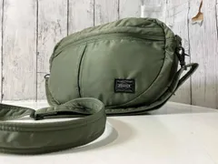 PORTER ショルダーバッグ タンカー ポーター 吉田カバン TANKER セージグリーン ショルダー グリーン カーキ　三日月