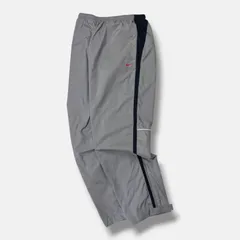 00s NIKE トラックパンツ y2k グレー L