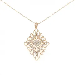 K18PG ダイヤモンド ネックレス 0.70CT