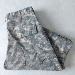 ■古着 USARMY 米軍実物 ACUミリタリーパンツ トラウザー コンバットパンツ デジタルカモフラージュ 迷彩 10年製 M-R 実寸W34L32【L5881】