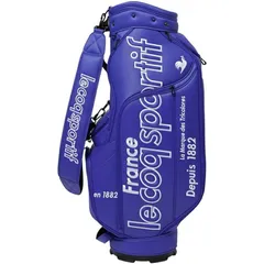 メーカー正規品 新品 le coq sportif golf ルコックスポルティフ ゴルフ キャディバッグ LG4FCB02M BL00