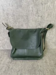 【中古】COACH ｺｰﾁ ｼｮﾙﾀﾞｰ ﾊﾞｯｸﾞ ｵｰﾙﾄﾞ ｳﾞｨﾝﾃｰｼﾞ 米国製 USA製 ｱﾒﾘｶ製 ｸﾞﾘｰﾝ  33960119