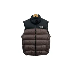 100 THE NORTH FACE ザノースフェイス 700 ブラウン グースダウン ダウン ベスト