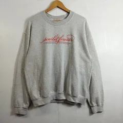 GILDAN ギルダン トレーナー スウェット 裏起毛 フロント プリント 古着 VINTAGE グレー系 M C948