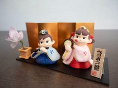 雑貨1345／不二家 ペコポコ雛人形 陶器 | Mercari