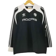 アディダスオリジナルス adidas Originals Loose Fit Retro V-Neck Soccer Jersey サッカー ジャージー メンズ JPN：M 