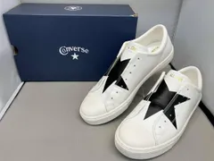CONVERSE コンバース スニーカー ALL STAR COUPE BS SLIP OX WHITE/BRACK オールスタークップ BS スリップ OX 807307 27.5cm ホワイト 