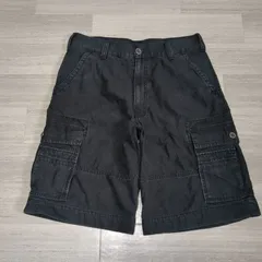 LEVI’S ハーフパンツ ショートパンツ カーゴパンツ 黒 33インチ