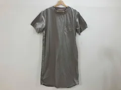 BEAMS BOY ビームスボーイ ロングワンピース クルーネックロングワンピース カーキベージュ 春