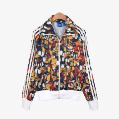 90 アディダス トゥカン オールオーバ プリント トラックジャージ