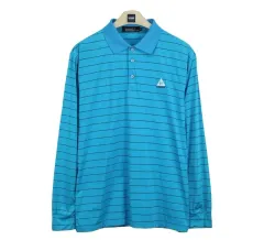 20715 le coq sportif 長袖 カラーTシャツ 105 メンズ ゴルフ Tシャツ ブランド古着