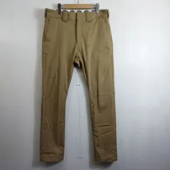 Dickies ツイル ナロー パンツ チノパン ワーク カジュアル 古着 ベージュ系 32 C950