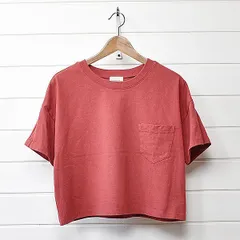 グリーンレーベルリラクシング ワイド カットソー レッド green label relaxing｜21f2401*Aのサムネイル