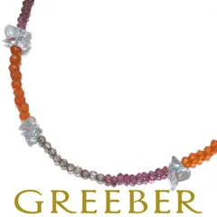 スタージュエリー ネックレス マルチカラーストーン ロング K10YG/シルバー 925 #175161 限界値下げ品