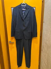 Y【Y4-34】◇  THE SUIT COMPANY    サイズ165cm-6Drop    ビジネススーツ　上下セット　紺色　メンズ