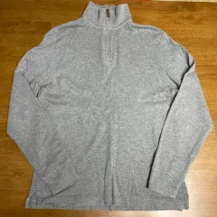 POLO RALPH LAUREN(ポロラルフローレン) グレー ハーフジップ