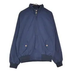 90年代 LANDS' END ランズエンド ハリントンジャケット スイングトップ ネイビー(メンズ M)中古 古着 X6684のサムネイル