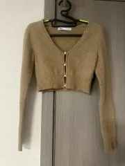 ZARA(ザラ) クロップド カーディガン s