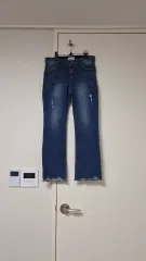 レディース 밴딩 ストレッチ デニム M