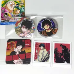 サカモトデイズ 南雲 鉄虎 セット 原画 缶バッジ コースター パシャ JUMP SHOP サカデイ トレカ