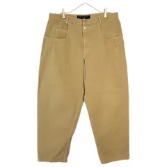 GUESS JEANS ゲスジーンズ テーパード デニムパンツ 大きいサイズ ベージュ(メンズ W38 L34)中古 古着 X6687のサムネイル