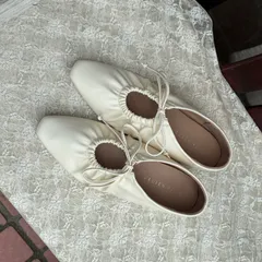 ギャザーリボンパンプス🍒💕【送料込み】