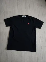 コム・デ・ギャルソン ブラック ハート 半袖 Tシャツ