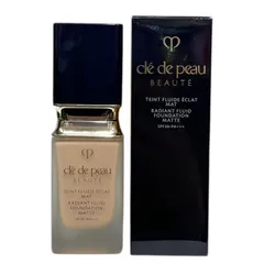 ☆クレ・ド・ ボーテ タンフリュイドエクラ マット ファンデーション オークル 10 リキッドタイプ オールシーズン用 35ml 8割程 Cle de Peau BEAUTE