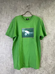 【中古】STUSSY ｽﾃｭｰｼｰ Tｼｬﾂ ﾌﾟﾘﾝﾄ ﾒｷｼｺ製 ｱｰﾄ 絵画 ｸﾞﾘｰﾝ M 33933628