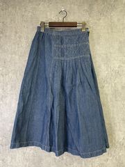 未使用 DENIM & DUNGAREE パッチワーク ロングスカート 160 - メルカリ