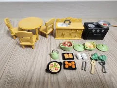 シルバニアファミリー オールド キッチン家具&キッチンセット