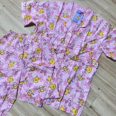 Disney winne the pooh セットアップパジャマ M-L 【新品】【ウエストゴム少し黄ばみ有】S